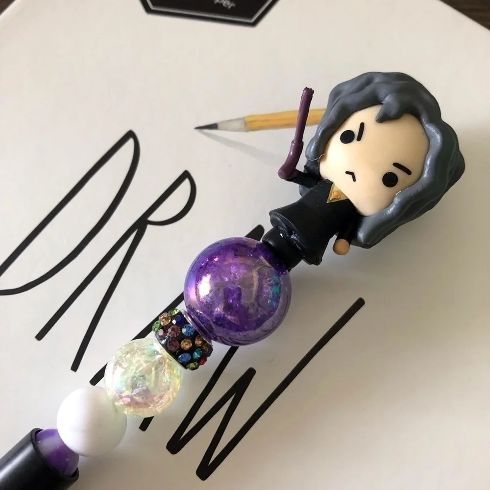Harry Potter: Bellatrix Lestrange handmade beaded pen